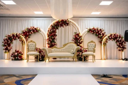 Floral Stage Archways
