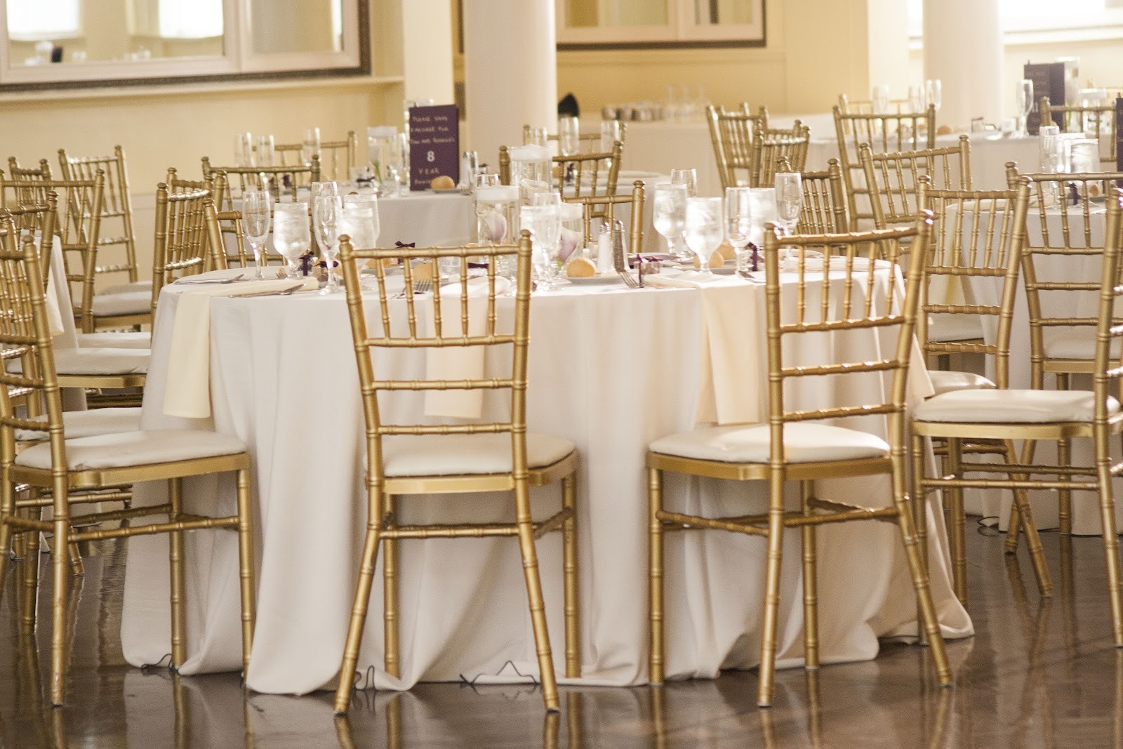 Gold Chiavari Dining Chair